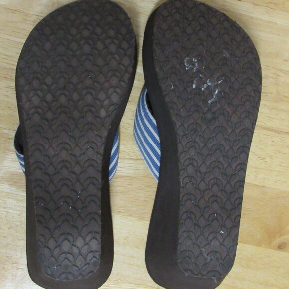 Reef Wedge Flip Flop Sandals Shoes Size 5 - Picture 5 of 5